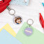 Porte-clés rond acrylique personnalisé Porte-clés rond acrylique personnalisé