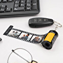 Custom film roll keychain