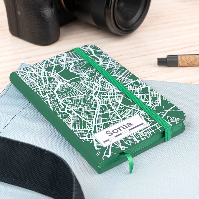 Libretas personalizadas con banda elástica