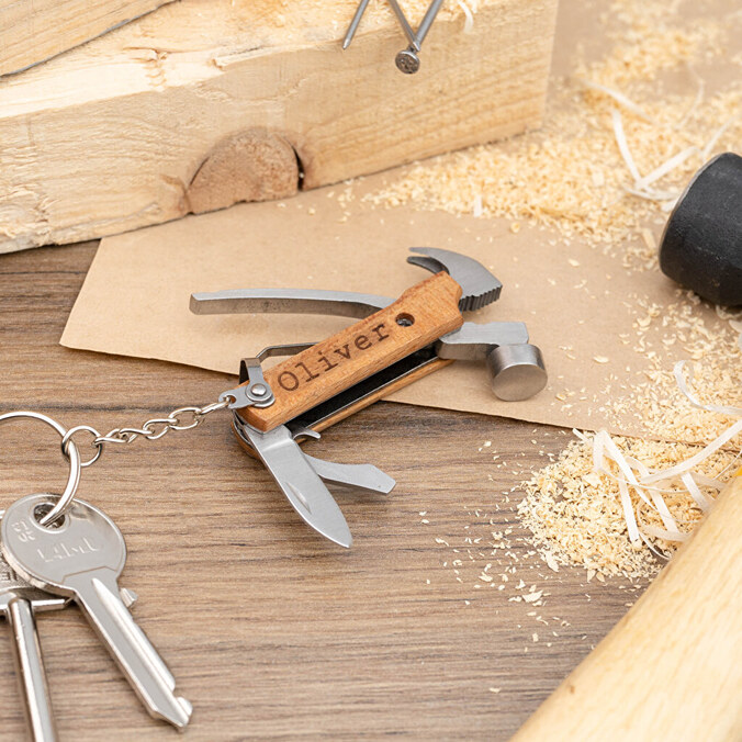 Personalisierte Multiwerkzeug-Schlüsselanhänger