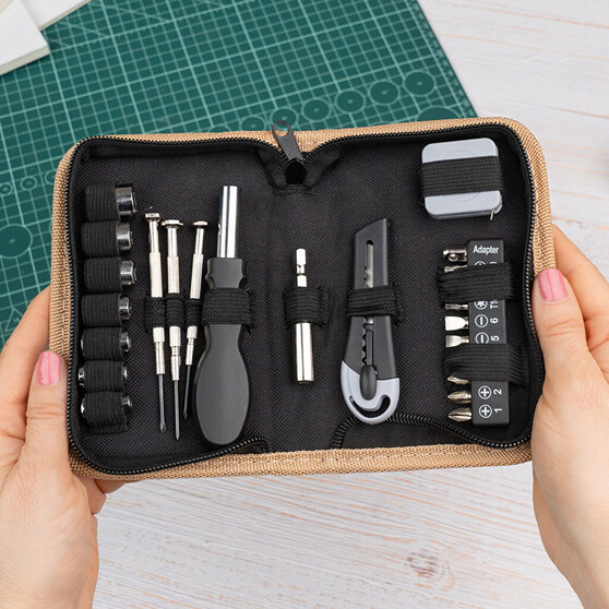Set personalizzato con attrezzi