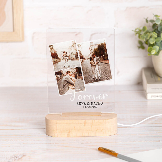 Personlige lamper med billede