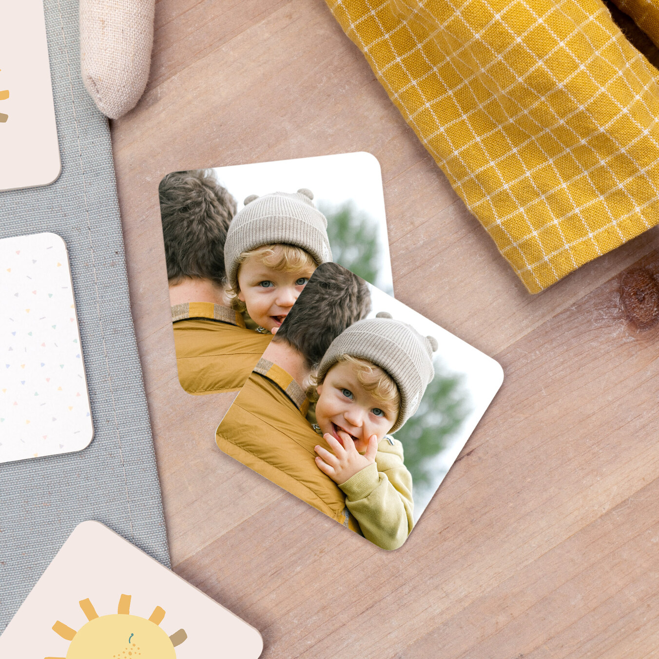 Memo spel met foto maken