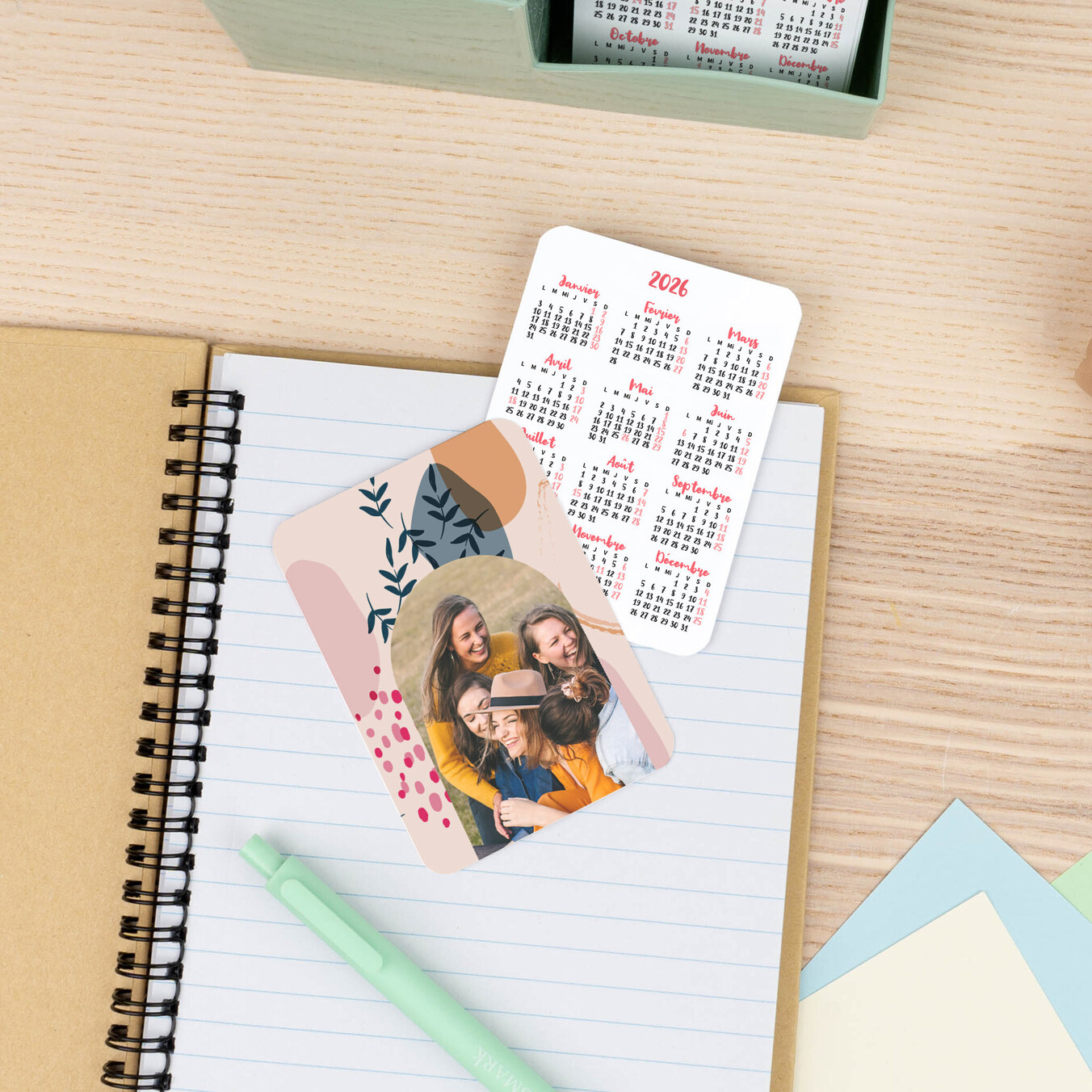 Calendrier de poche personnalisé