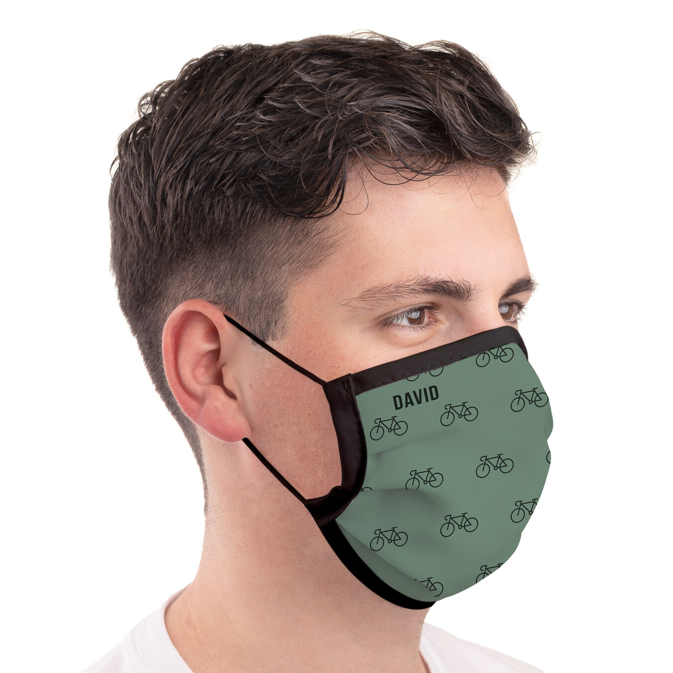 Personliga återanvändbara återanvändbara masker av tyg