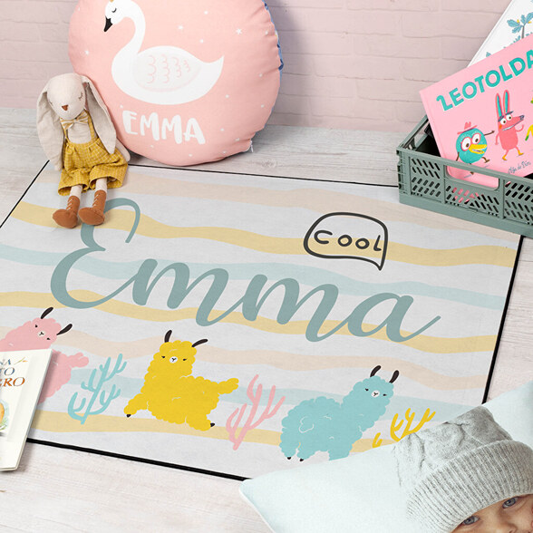 Alfombra infantil personalizada