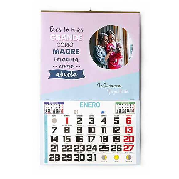 Calendarios Faldilla Personalizados Calendarios Personalizados calendario de pared personalizado gratis
