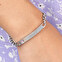 Children's engraved cuff bracelet