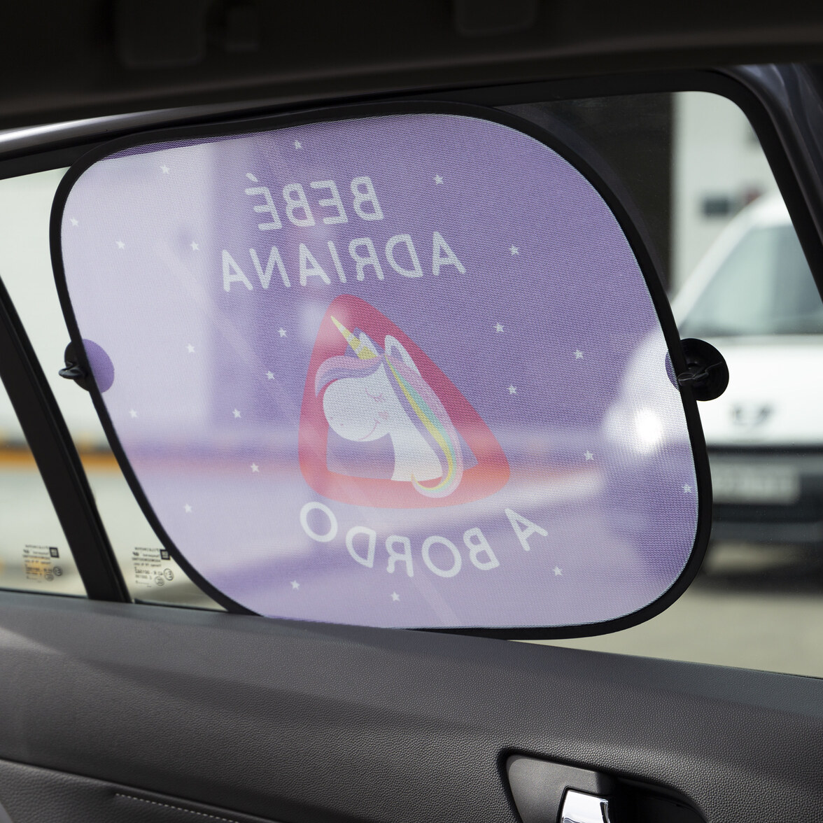 Personalised car sun shade Wanapix