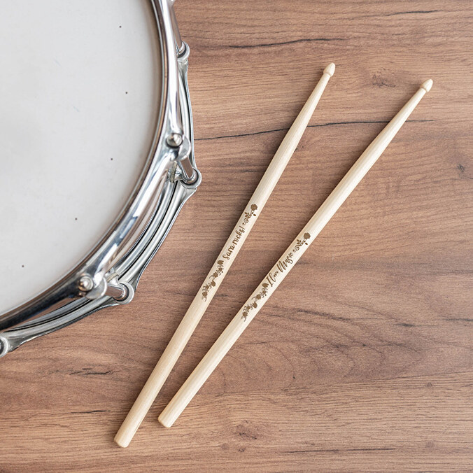 Personalised drumsticks