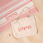 Beach bag with embroidered name and plaid Beach bag with embroidered name and plaid