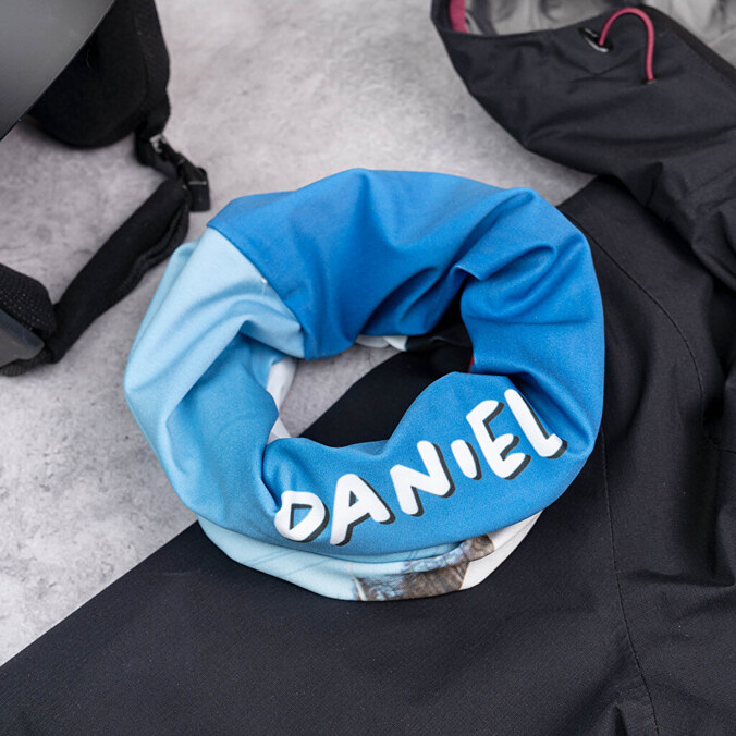 Braga de cuello personalizada