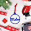 Acrylic plexiglas Christmas ornament with a personalised name