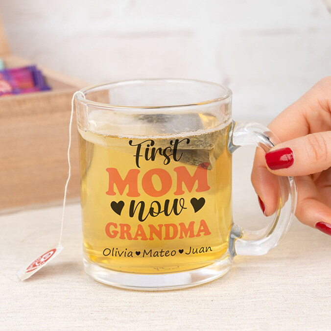 Personalisierter Glasbecher