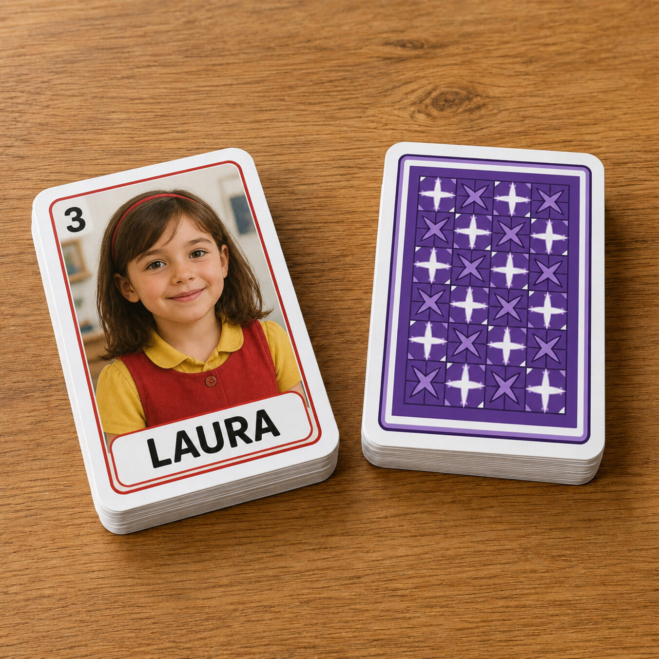 Cartas de juego personalizadas