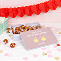 Boîte de bonbons et de chocolats personnalisée