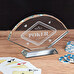 Trofeo personalizzato in vetro a forma di ventaglio