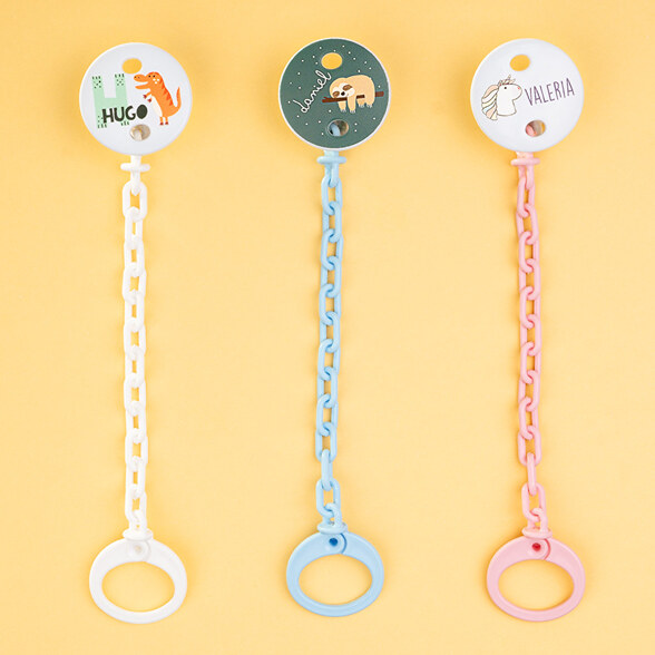 Personalised dummy clip