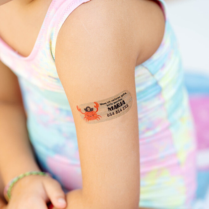 Temporäre Tattoos selbst gestalten