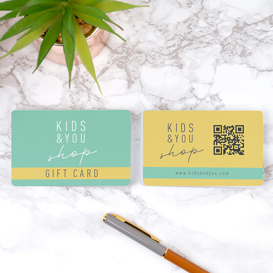 Plastic card with photo