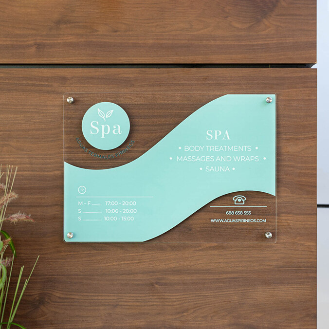 Targhe personalizzate plexiglass