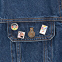 Personalised printed pins