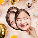 Kartonnen masker maken van foto
