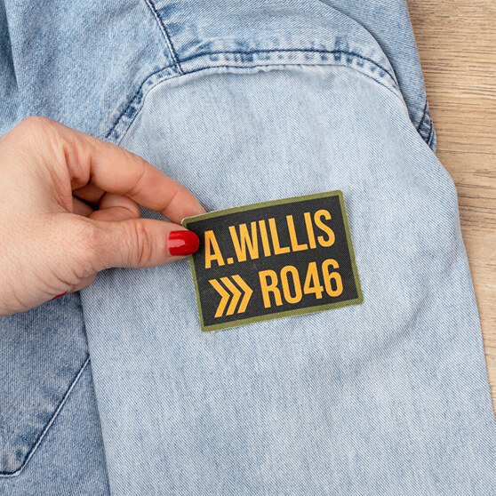 personalised patches and iron on labels for clothes