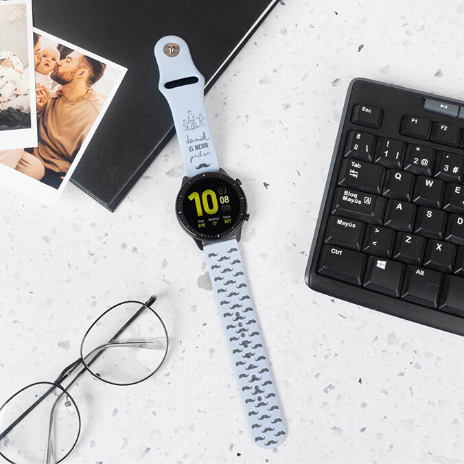 Correas personalizadas para relojes Samsung Galaxy / Amazfit / Huawei