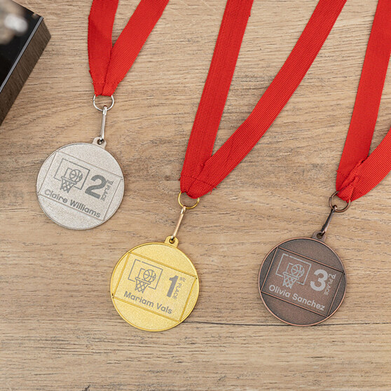 Personalizované medaile na sportovní akce