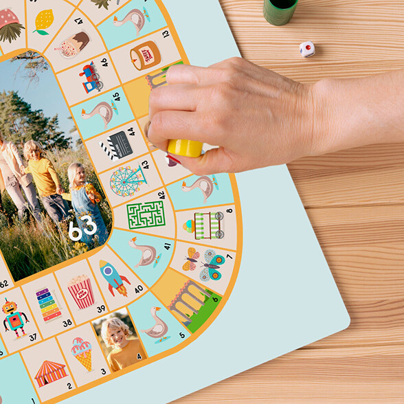 Personalised Ludo & Game of the Goose