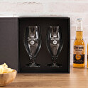 2er Pack Biergläser mit Gravur 32 cl.
