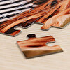 Puzzles rectangulares de cartão personalizados