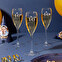 Gegraveerde plastic champagneglas