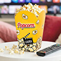 Popcornbägare med tryck