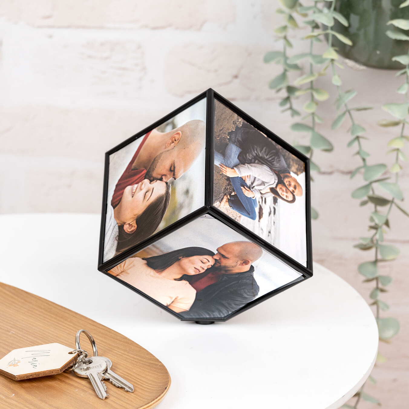 Cubo fotografico girevole