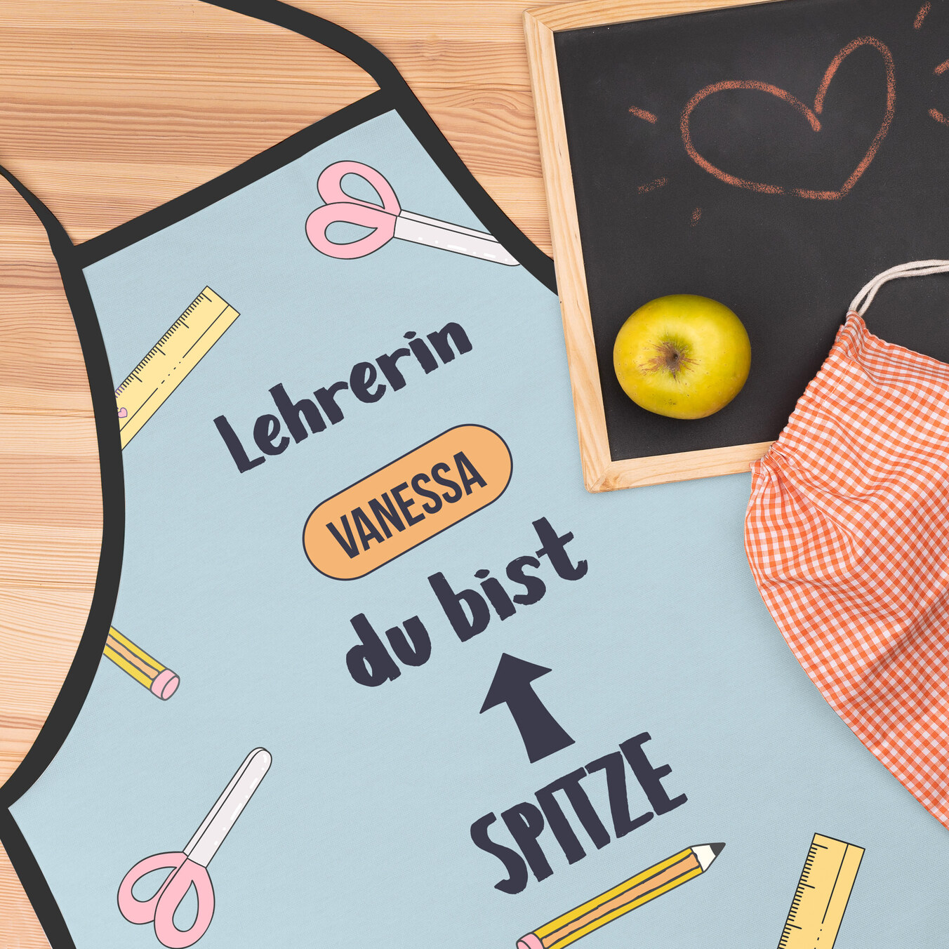 Schürze bedrucken