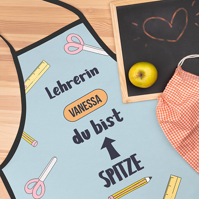 Schürze bedrucken