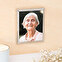 Personalised rectangular porcelain with frame 8x10 cm