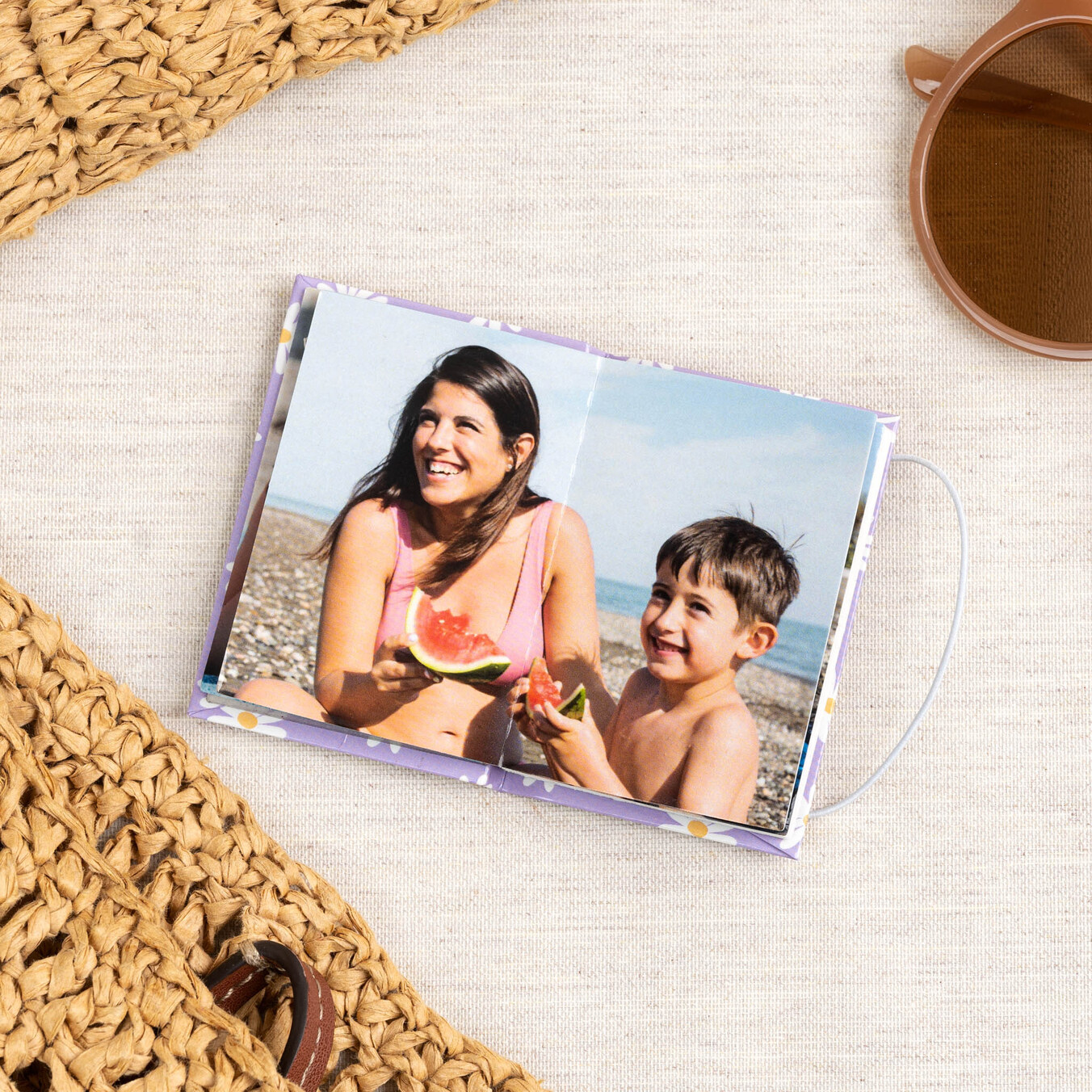 Personalised mini photo album