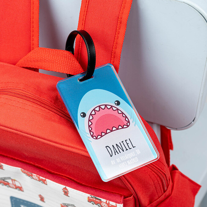 Personalised luggage tags