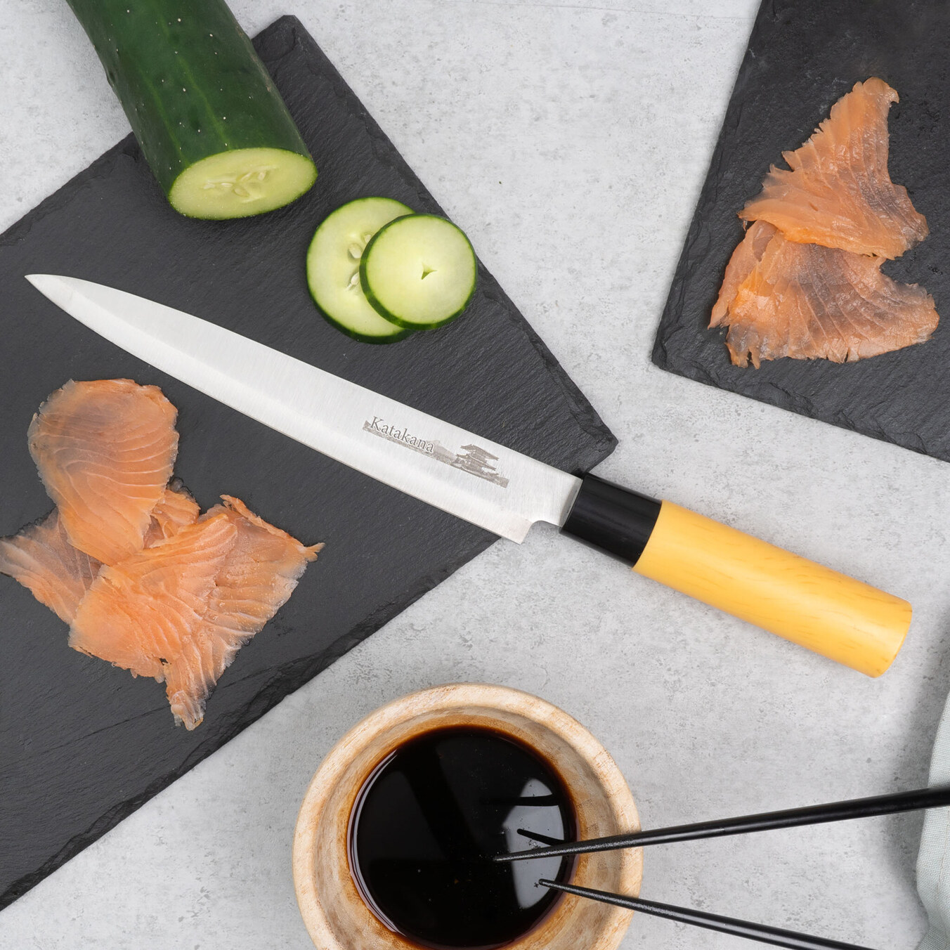 Personlig uppsättning japanska knivar