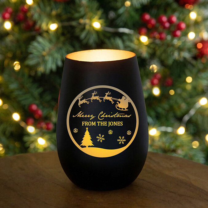 Personalisierte Windlichter mit Gravur