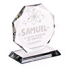 Trofeos de cristal personalizados