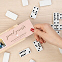 Personalised dominoes set