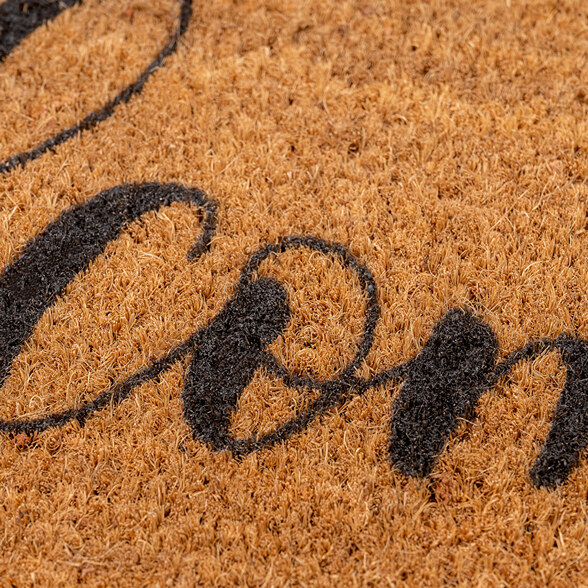 Felpudos de coco personalizados con formas originales