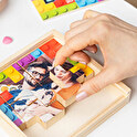 Puzzle Tetris s fotkou