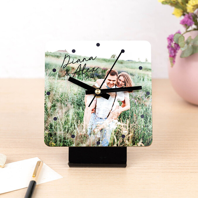 Reloj de mesa personalizado