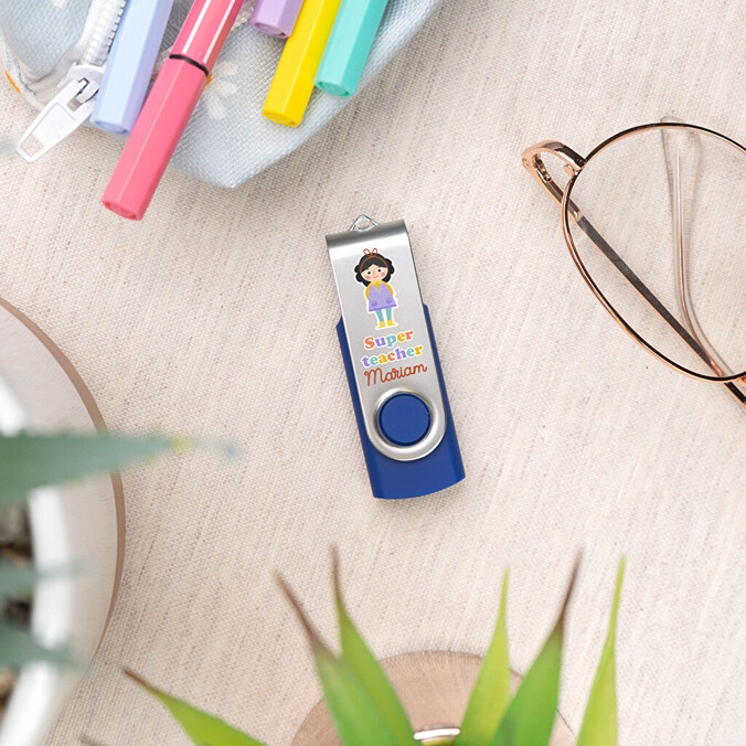 USB-stick van plastic bedrukken 16 GB