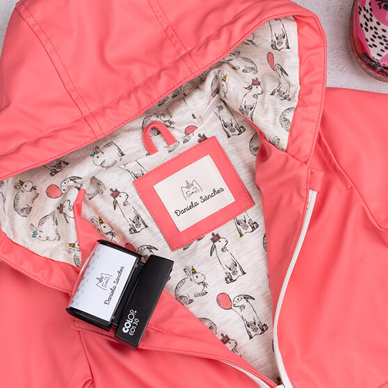Sellos textiles personalizados para marcar ropa con nombre e iconos Sellos textiles personalizados para marcar ropa con nombre e iconos